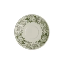 Set de 12 tazas de consomé con platillos colección Yedra