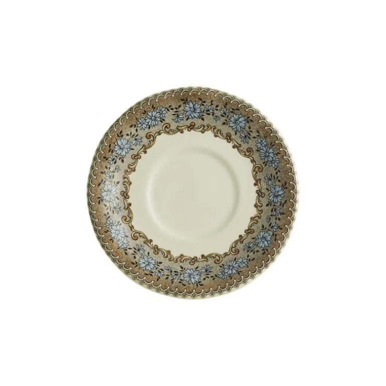 Set de 6 tazas de consomé con platillos colección Viejo Molino