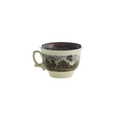 Set de 6 tazas de desayuno con platillos colección Viejo Molino
