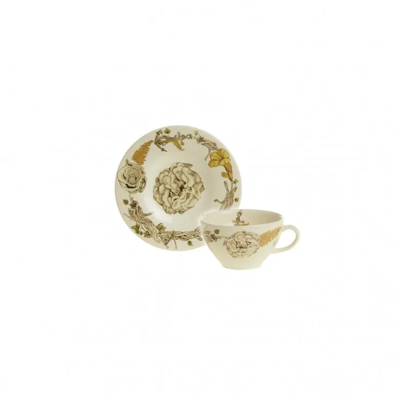 Set de taza de té con platillo colección Geórgica