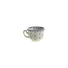 Taza de café colección Flor de Lis Azul