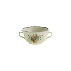 Taza de consomé colección Canasto Floral