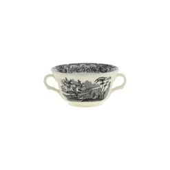 Taza de consomé colección Negro Vistas