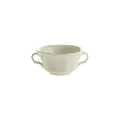 Taza de consomé colección Ochavada Blanca