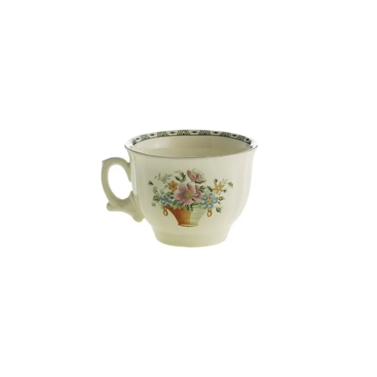Taza de desayuno colección Canasto Floral