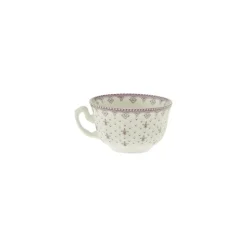 Taza de té colección Flor de Lis Rosa