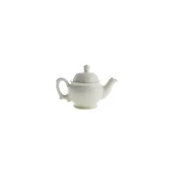 Tetera individual colección Imperio Blanca