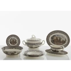 Vajilla completa de 56 piezas colección Viejo Molino
