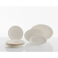 Vajilla completa de 27 piezas colección Aurora Blanca
