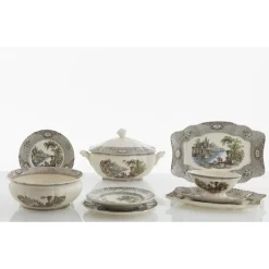 Vajilla completa de 42 piezas colección Atenea