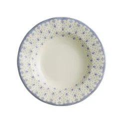 Vajilla completa de 27 piezas colección Flor de Lis Azul