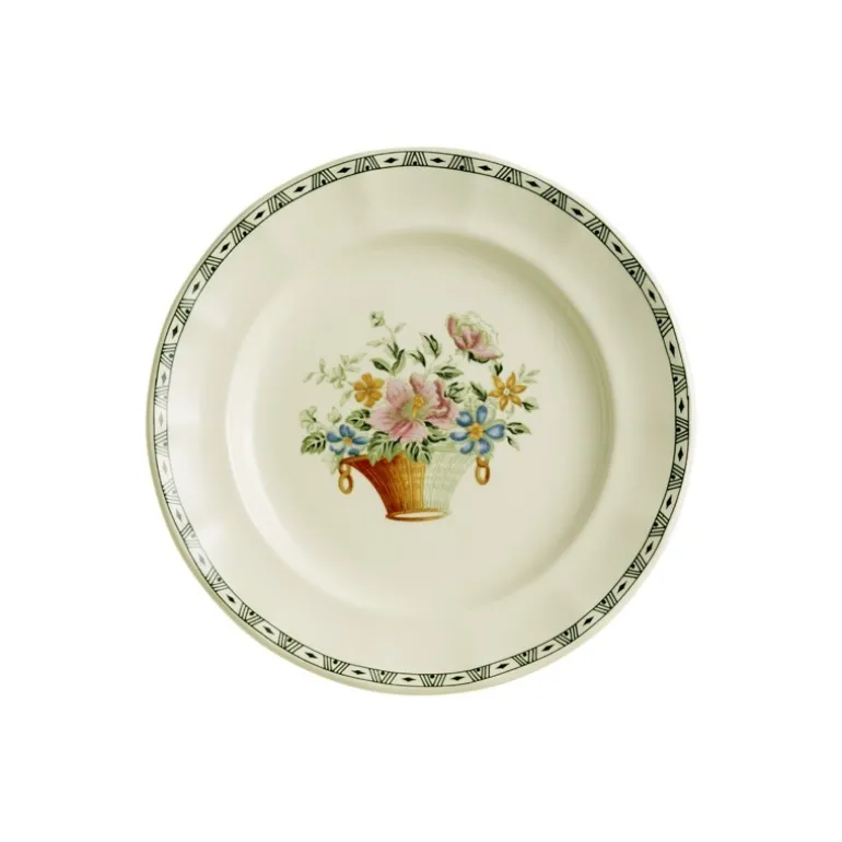Vajilla completa de 42 piezas colección Canasto Floral