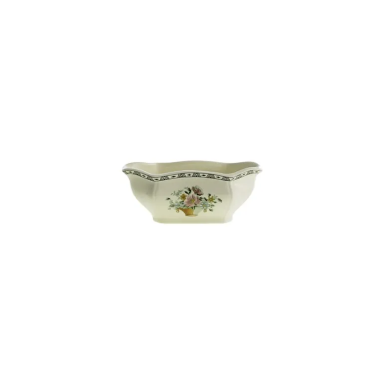 Vajilla completa de 42 piezas colección Canasto Floral
